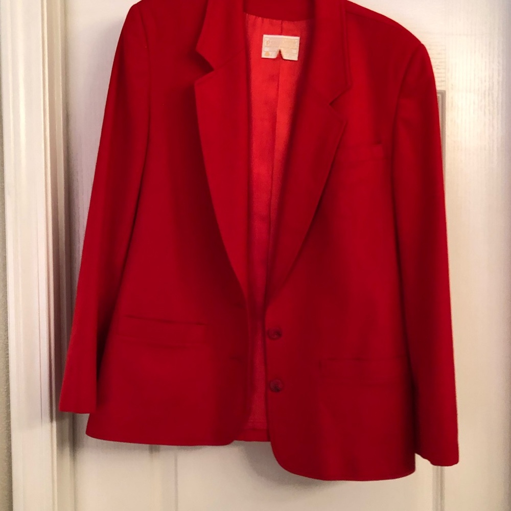 ✨ VINTAGE ✨ Pendleton Blazer in Red